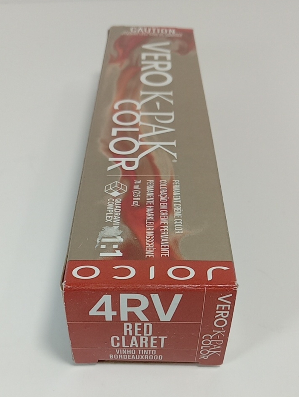 Red Claret Joico Vero KPak Permanent Hair Color Creme 4RV